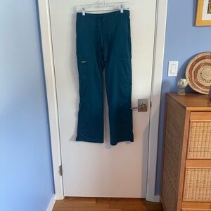 Teal Cherokee Scrubs Pants